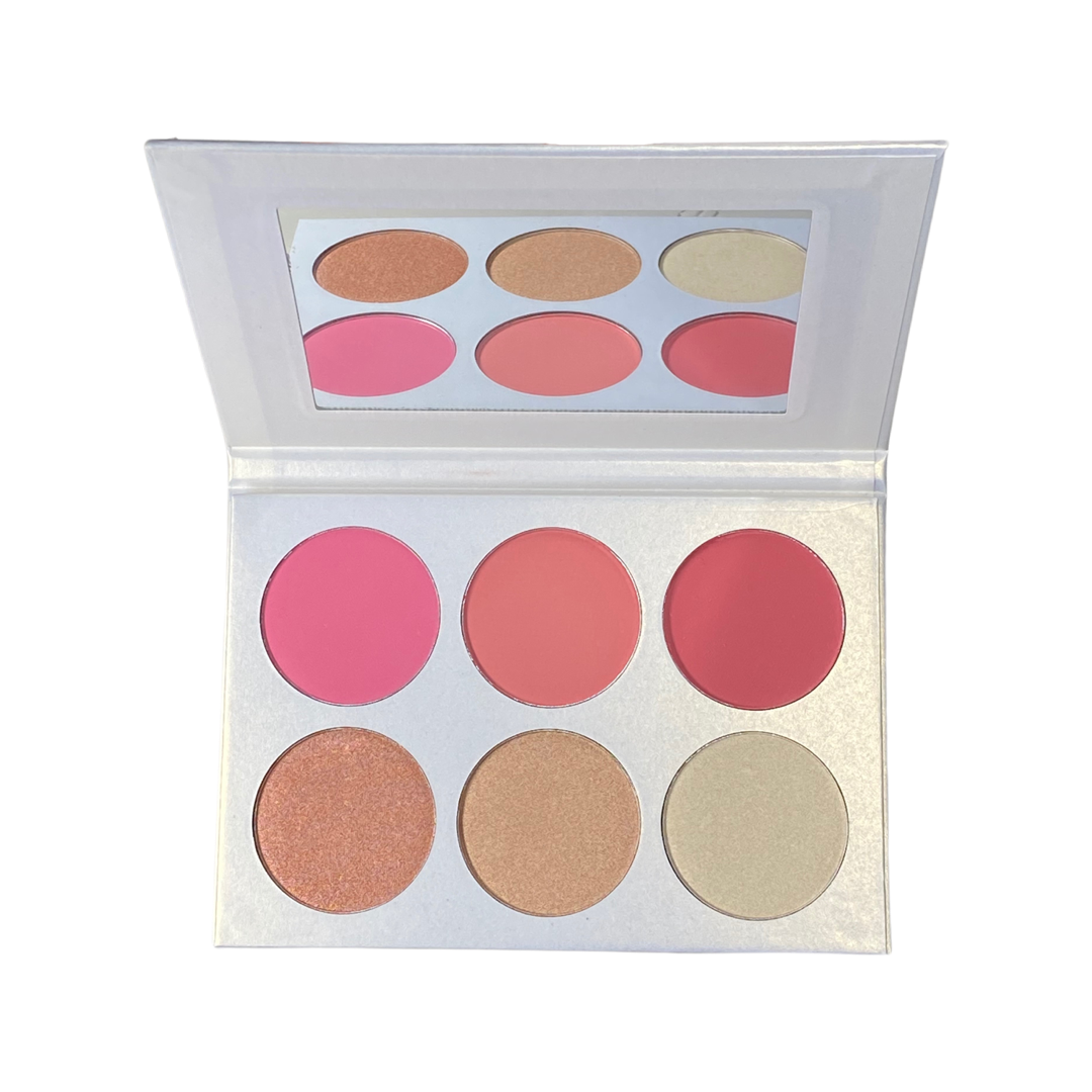 Essential Pink Blush And Shimmer Highlighter